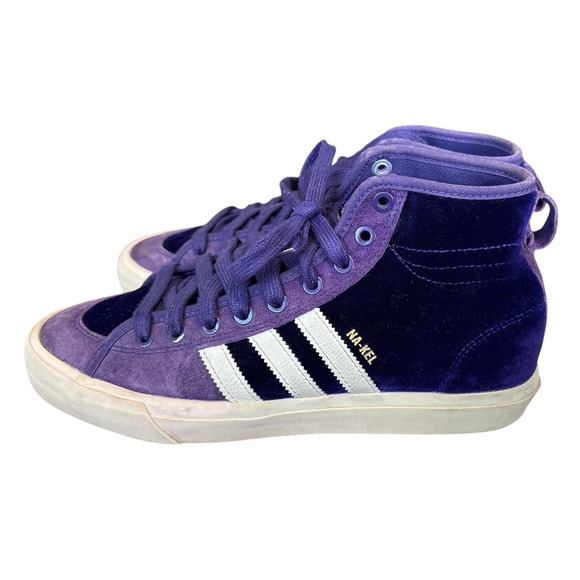 adidas Other - Adidas Matchcourt High RX Na-Kel Smith Sneakers, Purple Velvet, Size 8.5, Skate
